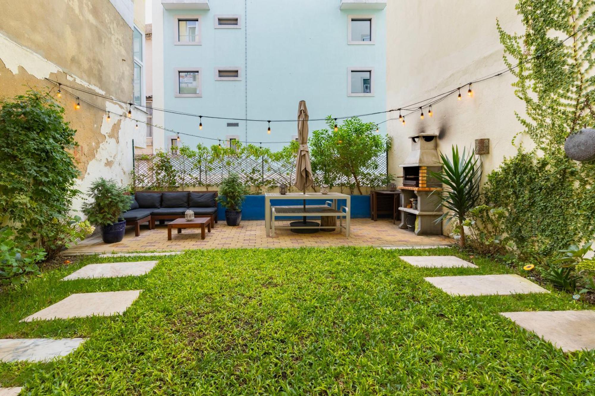 Lisbon Intendente Terrace Apartment With Bbq Экстерьер фото